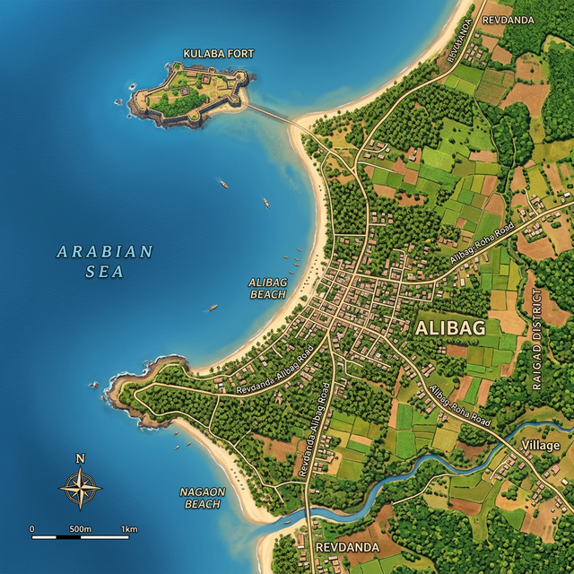 Alibag Constituency Map